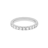Diamond Eternity Band 1-5/8tcw - 14K White Gold - Wedding Bands - by Dazyle
