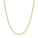 Diamond 18" Tennis Necklace 2-3/8tcw - 14K White Gold 18-Inch - by Dazyle