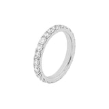 Diamond Eternity Band 1-5/8tcw - 14K White Gold - Wedding Bands - by Dazyle