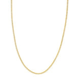 Diamond Tennis Necklace | 14K White Gold | 5-1/3tcw Diamonds | 2mm Diamond Size | 16 inches - 14K White Gold - 16" - by Dazyle