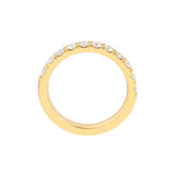 Diamond Half Eternity Band 3/4tcw Diamonds 14K Yellow Gold - by Dazyle