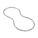 Sterling Silver Chain - 5.80mm Figaro Chain - 7.25 Inch - by Dazyle