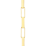 Long Dangle Earrings 14K Yellow Gold Post & Nut Closure - by Dazyle