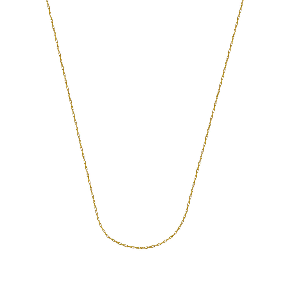 10K Yellow Gold 0.85 Rope Chain in 16 inch, 18 inch, & 20 inch