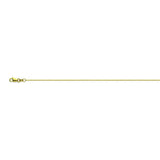 14K Yellow Gold 0.55 Box Chain in 16 inch, 18 inch, 20 inch, & 24 inch