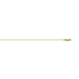 10K Yellow Gold 0.55 Box Chain in 18 inch, 20 inch, & 24 inch
