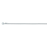 925 Sterling Silver 1.7 Round Box Chain in 16 inch, 18 inch, 20 inch, & 24 inch