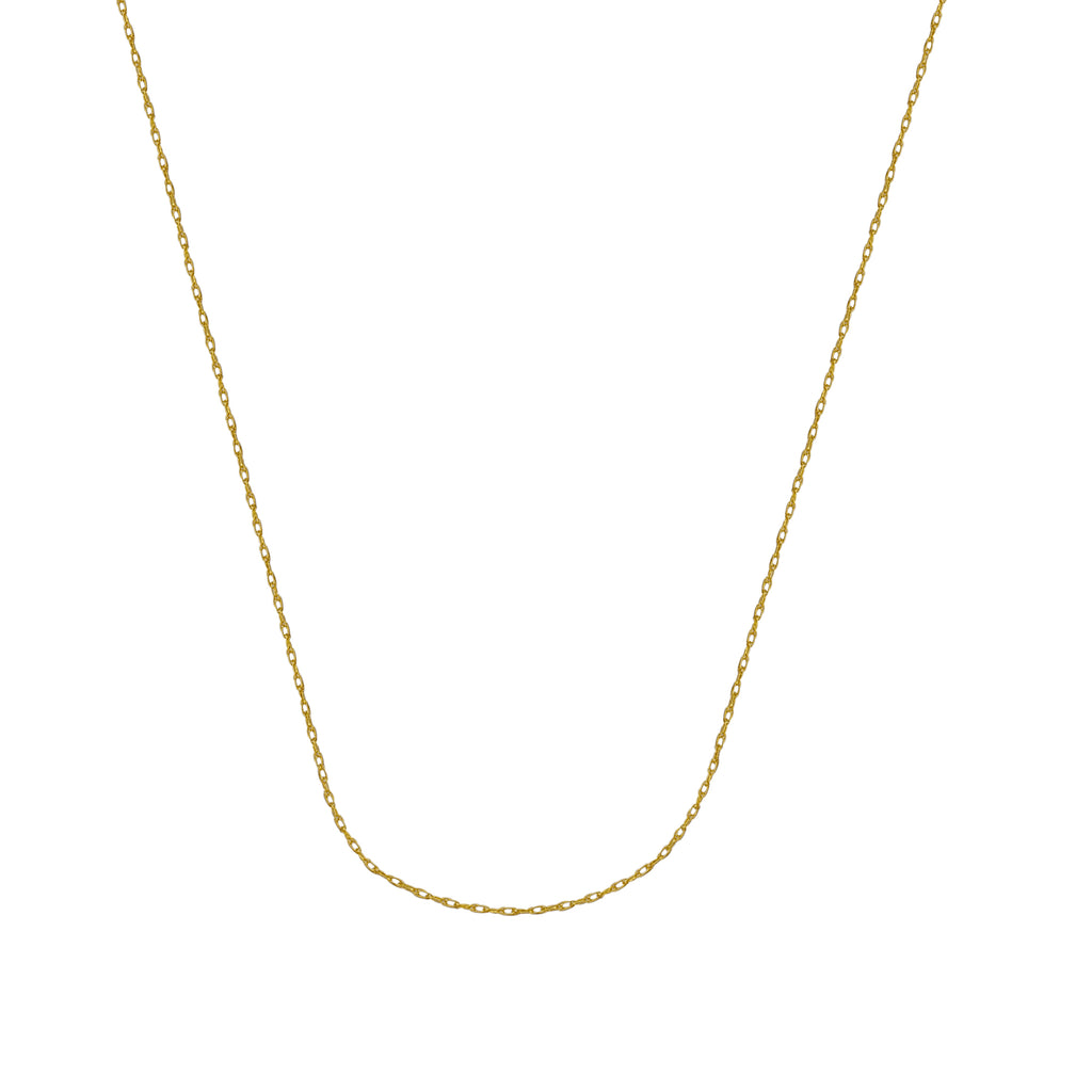 10K Yellow Gold 1.2 Rope Chain in 16 inch, 18 inch, & 20 inch