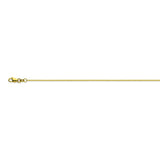 14K Yellow Gold 0.73 Box Chain in 16 inch, 18 inch, 20 inch, 22 inch, 24 inch, & 30 inch