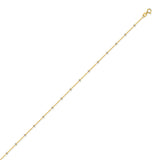 14K Two Tone Gold Constellation Style Chain in 16 inch, 18 inch, 20 inch, & 24 inch