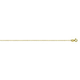 14K Yellow Gold 0.75 Light Rope Chain in 16 inch, 18 inch, & 20 inch