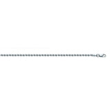 925 Sterling Silver 2 Bead Chain in 16 inch, 18 inch, 20 inch, & 24 inch