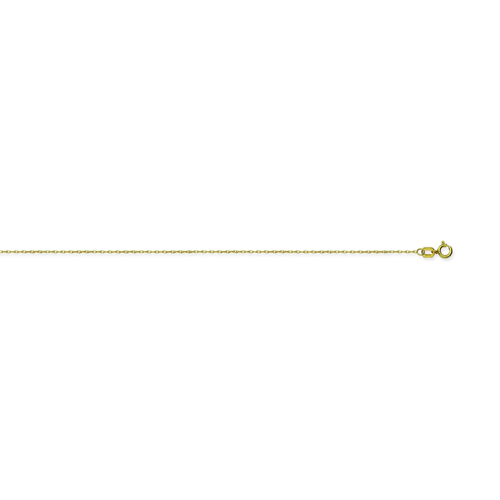 10K Yellow Gold 0.65 Rope Chain in 16 inch, 18 inch, & 20 inch