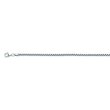 925 Sterling Silver 2.1 Round Box Chain in 18 inch, 20 inch, & 24 inch