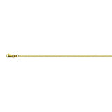 10K Yellow Gold 0.73 Box Chain in 16 inch, 18 inch, 20 inch, 22 inch, & 24 inch