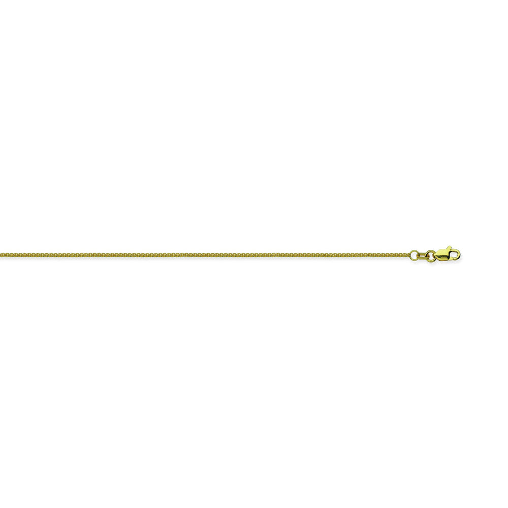 10K Yellow Gold 1.82 Wheat Chain in 16 inch, 18 inch, 20 inch, & 24 inch