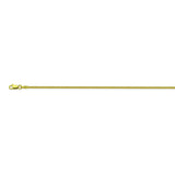 14K Yellow Gold 1.9 Snake Chain in 16 inch, 18 inch, 20 inch, & 24 inch