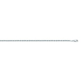 925 Sterling Silver 1.3 Diamond Cut Rope Chain in 16 inch, 18 inch, 20 inch, & 24 inch