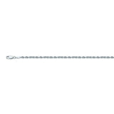 14K White Gold 2.3 Diamond Cut Rope Chain in 18 inch, 20 inch, 22 inch, & 24 inch