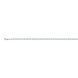 14K White Gold 1.56 Diamond Cut Rope Chain in 16 inch, 18 inch, 20 inch, & 24 inch