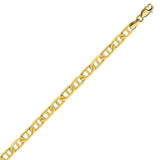 14K Yellow Gold 5.6 Mariner Chain in 18 inch, 20 inch, 22 inch, 24 inch, & 30 inch