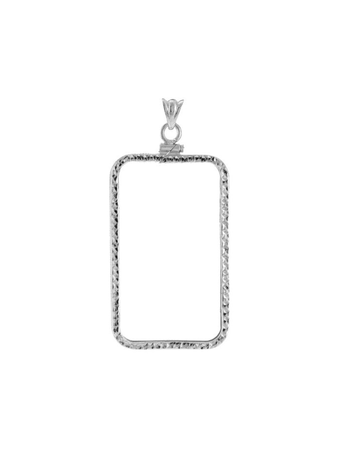 Pamp Suisse Lady Fortuna Coin Bezel - 1 Oz Silver D/C - Screw Top - Sterling Silver - by Dazyle