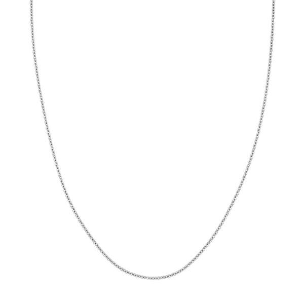 2mm Cable Chain Lobster Clasp Sterling Silver Necklace - 16 Inch - by Dazyle
