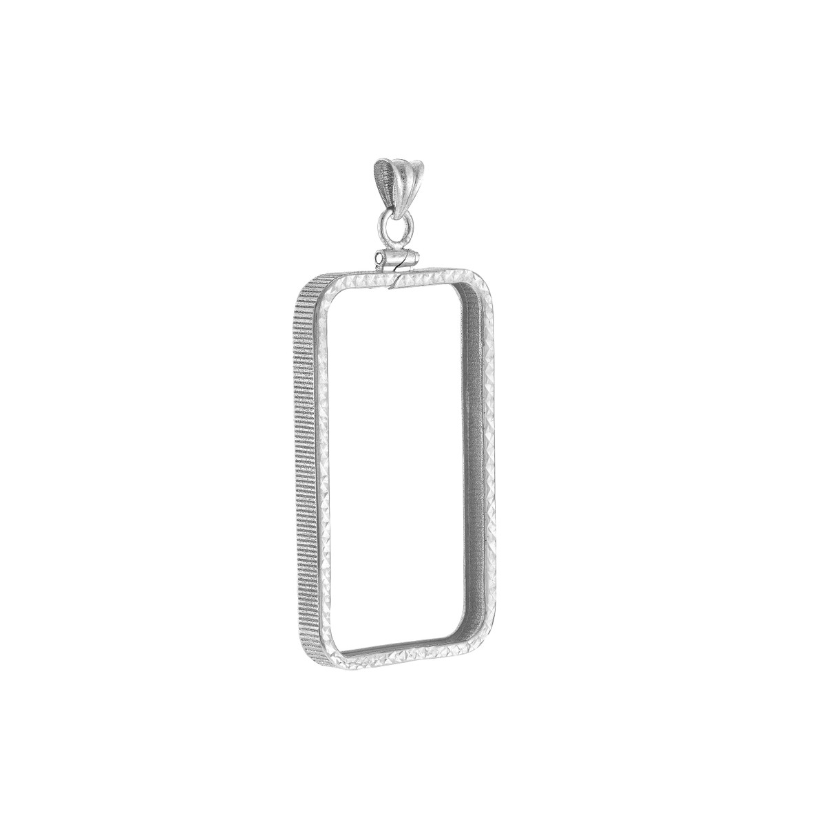 Pamp Suisse Lady Fortuna Coin Bezel - 1 Oz Silver D/C - Screw Top - Sterling Silver - by Dazyle - Image 2
