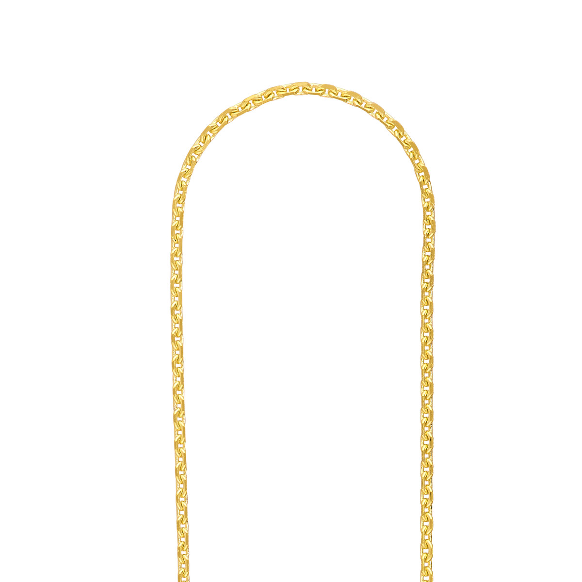 14K Yellow Gold Staple Bar Threader Earrings - by Dazyle - Image 3