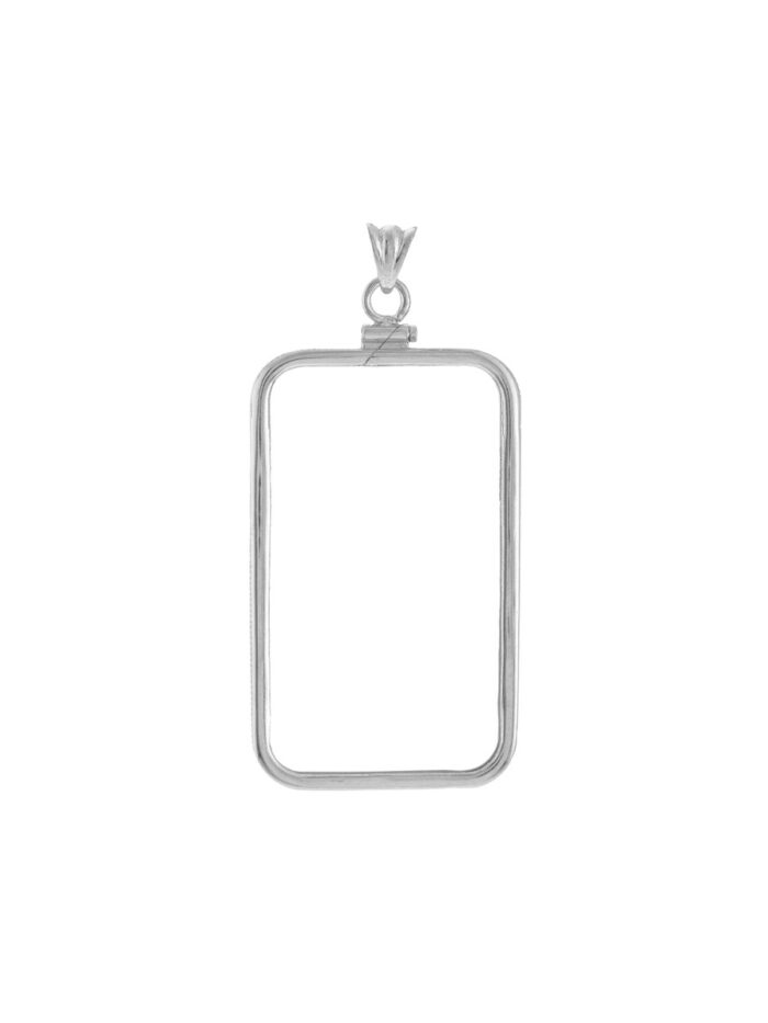 Pamp Suisse Lady Fortuna Coin Bezel - 1 Oz Silver - Screw Top - Sterling Silver - by Dazyle