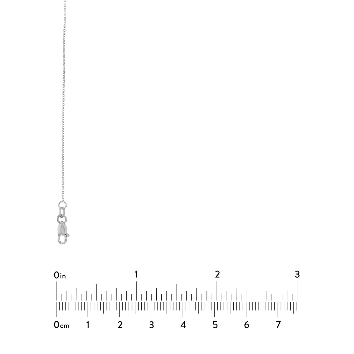 Sterling Silver Marquise Station Long Necklace 36 Inches - by Dazyle - Image 5