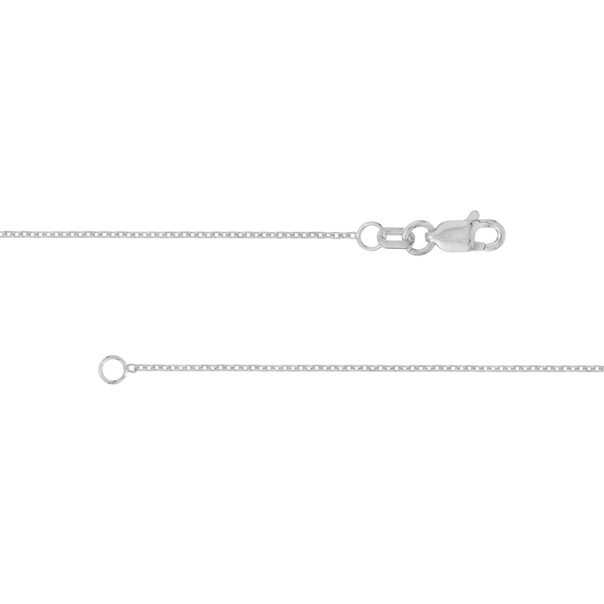 Sterling Silver Marquise Station Long Necklace 36 Inches - by Dazyle - Image 4